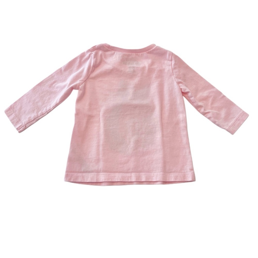 💫$4/ADD ON💫 OshKosh Pink Cat Long Sleeve Tee - Baby Girl 6 MTH - Picture 5 of 5